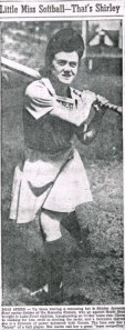 Shirley Jameson, AAGPBL centrefielder